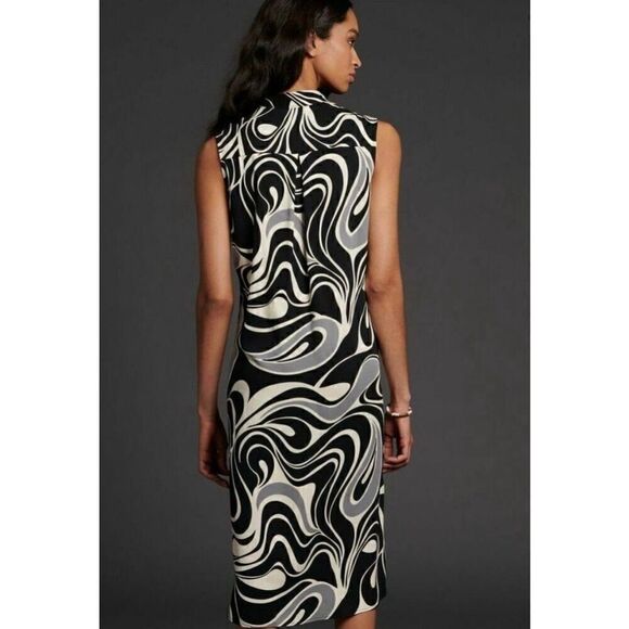 Corey Lynn Calter Gabriela Midi Shirtdress NWT Sz S Anthropologie - Picture 3 of 8